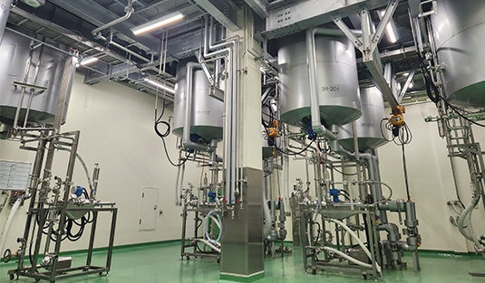 Facility dedicated to ferment products