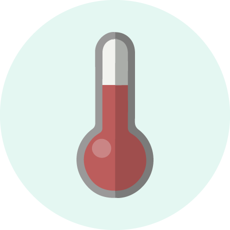 末梢の皮膚表面温度の低下を軽減