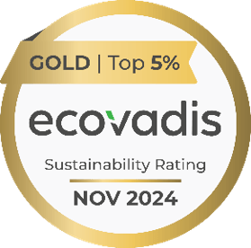 EcoVadis社「ゴールド」評価